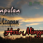 Ucapan Selamat Hari Minggu