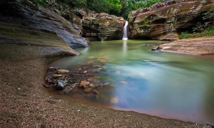 curug luweng sampang