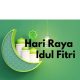 gambar ini menggambarkan ciri khas penyambutan hari raya idul fitri