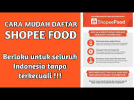 cara daftar shopee food