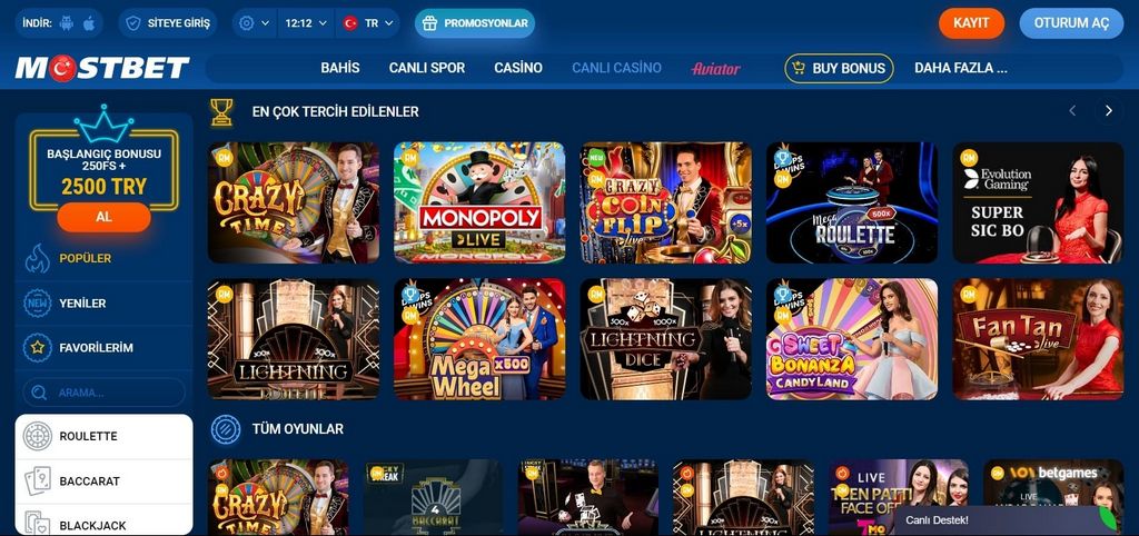 Букмекерська контора Mostbet в Україні